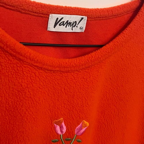 Fleece nightdress orange Vamp size M used