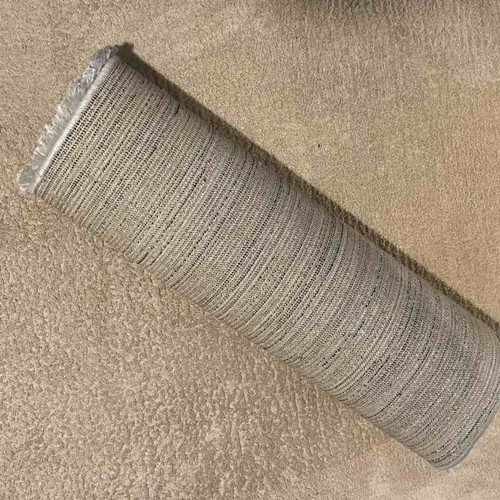 Runner rugs like new 70x140 cm gray with thick pile
