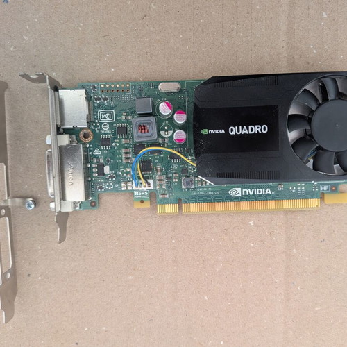 NVidia Quadro K620 2GB graphics card like new
