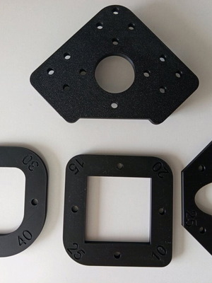 Router Template new, angle guide for precise milling