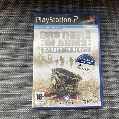 Brothers in Arms: Earned in Blood PS2 game used, tactical shooter