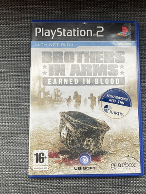 Brothers in Arms: Earned in Blood PS2 игра употребявана, тактически шутър