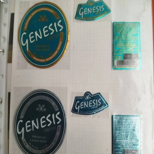 Collection of 146 Different Labels from Greek Microbreweries like new