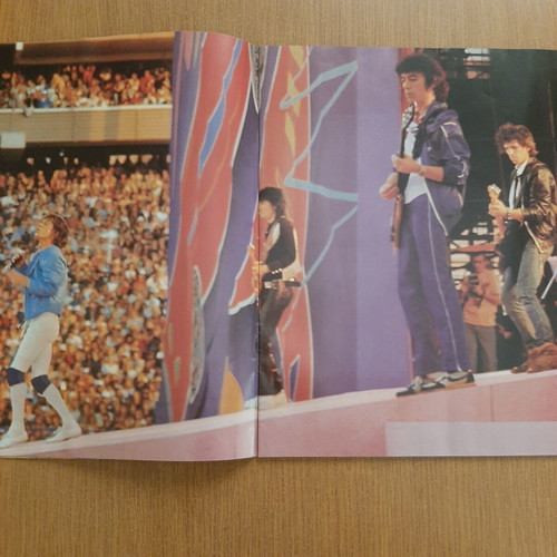 Rolling Stones European Tour 1982 Program like new, 28 pages