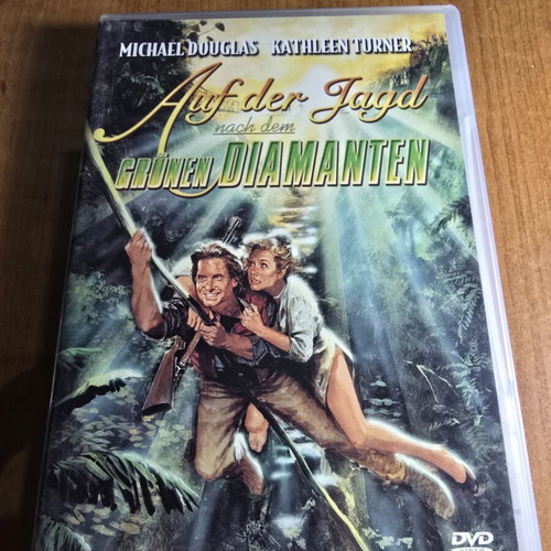 Romancing the Stone DVD like new, adventure with Michael Douglas
