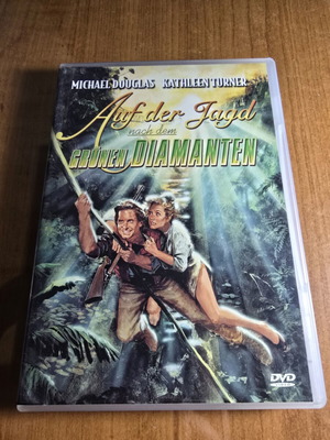 Romancing the Stone DVD like new, adventure with Michael Douglas