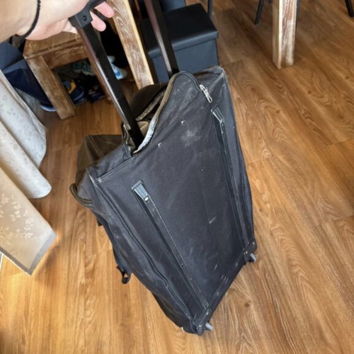 Travel sack suitcase, black