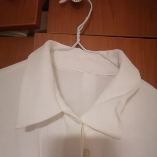 Massimo Dutti white long dress used, size S/36, summer elegant look