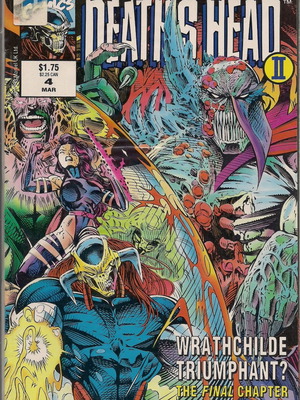 Death's Head II Marvel Comics μεταχειρισμένο, αγγλικά (1992)