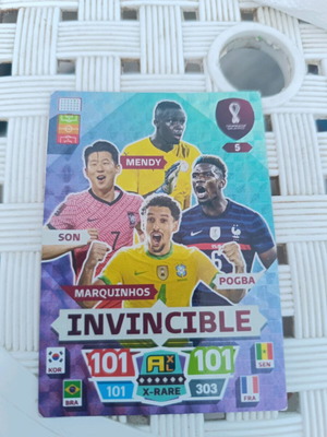 Κάρτα Invincible Qatar World Cup 2022 καινούργια