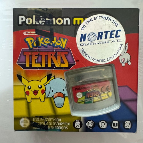 Pokemon Mini Tetris Game Nintendo new, sealed
