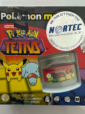 Pokemon Mini Tetris Game Nintendo new, sealed