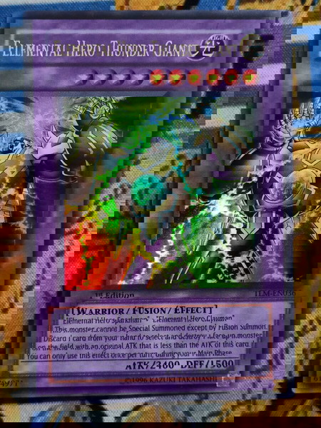 Elemental Hero Thunder Giant (TLM 1st, Ultra Rare, Yugioh)