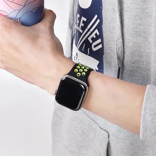 Nike Silicone Bands for Apple Watch Ultra/SE/10/9/8/7/6/5 New