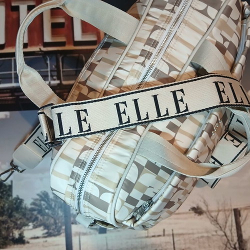 Elle handbag large, new, beige
