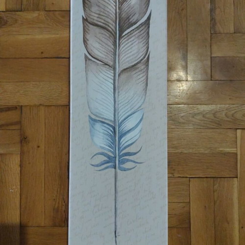 Decorative wall art set of 3 new, 70cm x 20cm