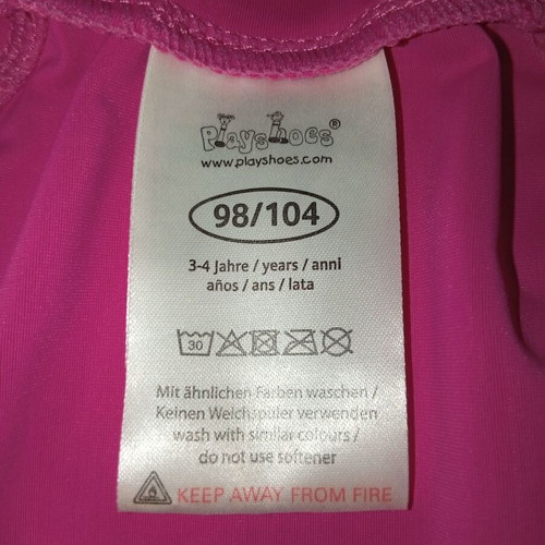 Playshoes Mermaid Sunscreen Kids Swimsuit with Short Sleeves and Shorts like new