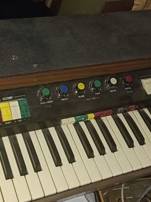 Jen Brio-49 Armonium used, 49 keys, rhythm machine, Italy 1970