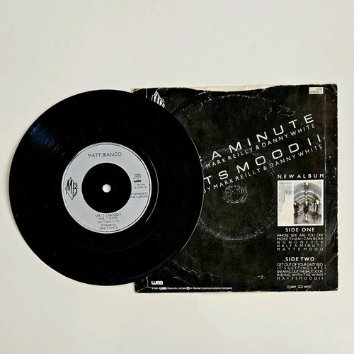 Matt Bianco Half A Minute 7" vinyl record used