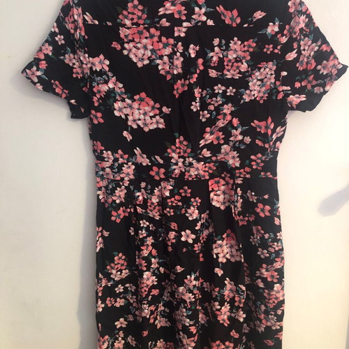 Dorothy Perkins floral short-sleeve dress new, size L