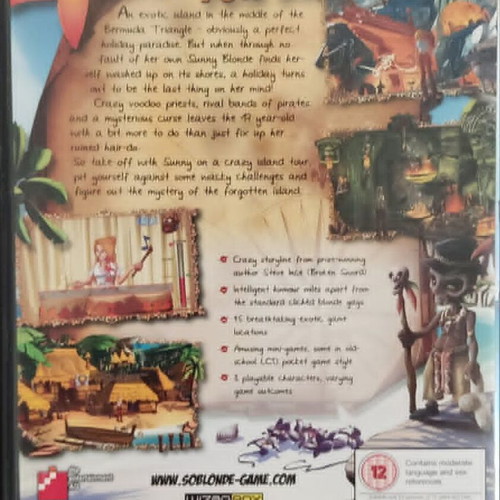So Blonde PC game like new with manual