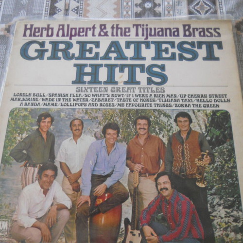 Herb Alpert & The Tijuana Brass Greatest Hits LP used, jazz