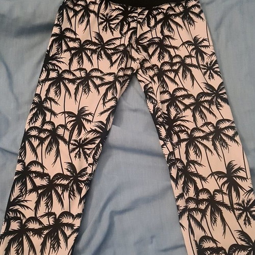 Cycling leggings used, size S, multicolor