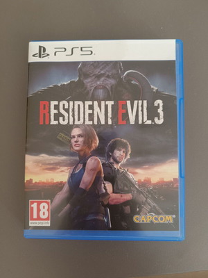 Resident Evil 3 Remake PS5 game like new