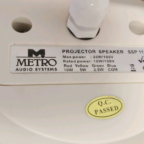 Modern Acoustics Projector Type Speaker like new