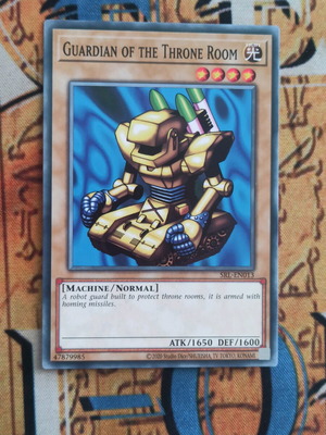 Guardian Of The Throne Room κάρτα Yu-Gi-Oh! σαν καινούργιο
