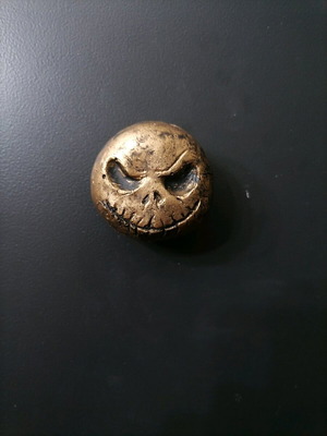 Jack Skellington magnets handmade, new, gypsum with acrylics