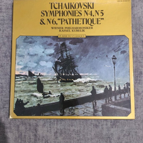Tchaikovsky Symphonies No 4,5,6 'Pathetique' vinyl used