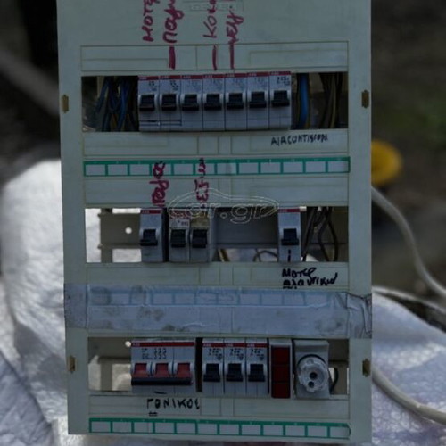 Three-phase professional electrical panel like new