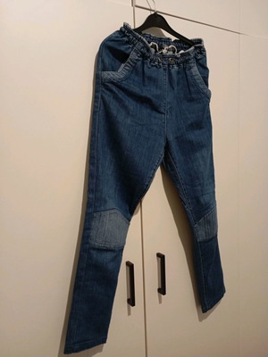 Salt & Pepper elastic jeans size 28 used, 100% cotton, blue