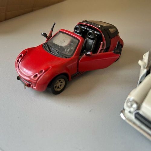 Toy cars 1/43 used, metal, pack