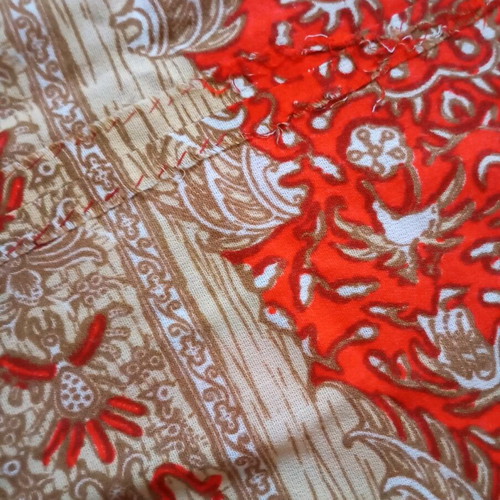 Vintage table runner like new, handmade with perfect color