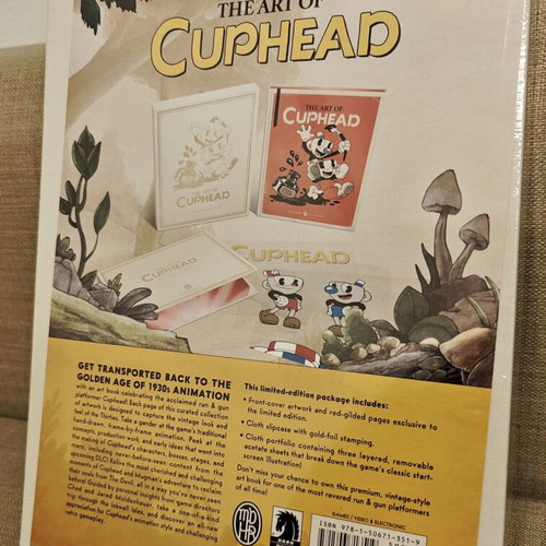 The Art of Cuphead Signature Edition sealed artbook by Dark Horse