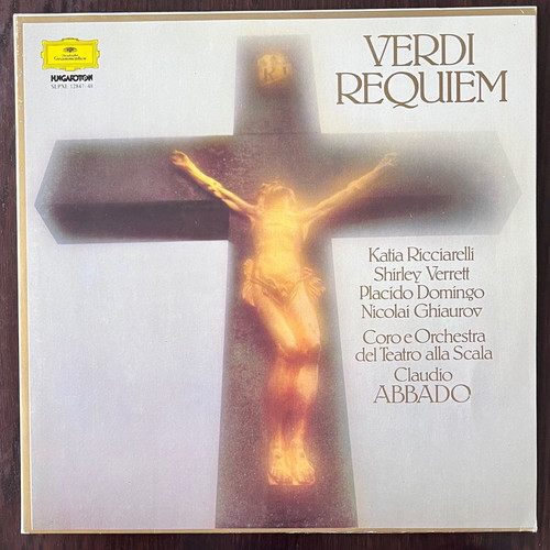 Verdi Requiem double LP used, classical music