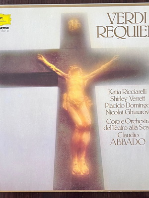 Verdi Requiem double LP used, classical music