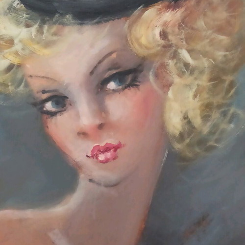 Oil painting from 1960 like new