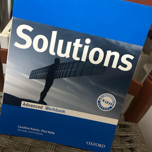 Solutions Advanced Workbook English book new