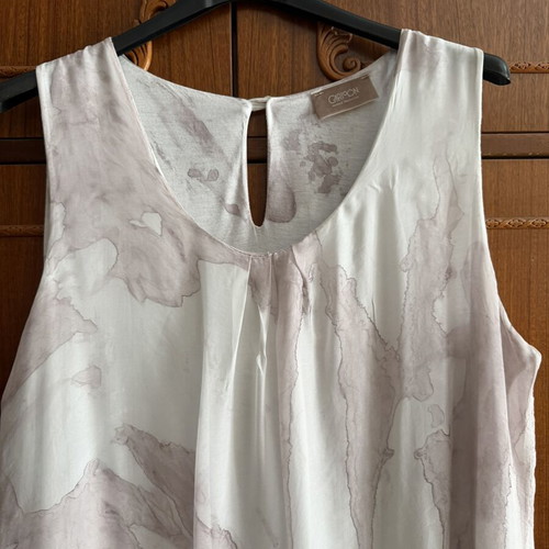 Italian Silk Dress L XL like new