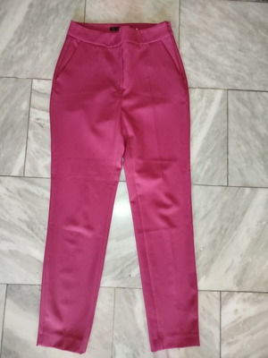 Zara Basic pants like new, size XS, fuchsia and burgundy