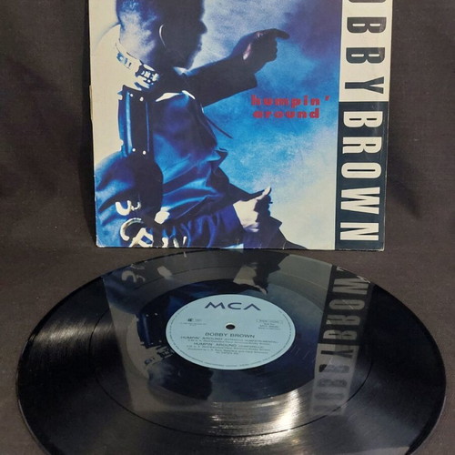 Bobby Brown Humpin' Around vinyl used, R&B / Soul