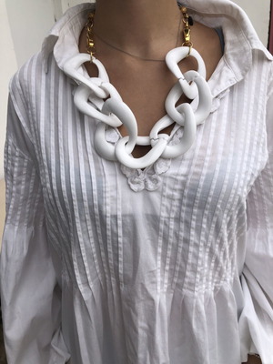 White Bone Necklace