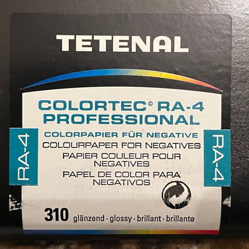 Tetenal Colortec RA-4 Professional photographic paper 40x50 new, glossy, 20 sheets