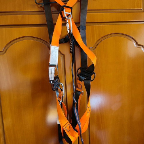 Safety Life Line Construction Protective Equipment PPE fall protection harness like new
