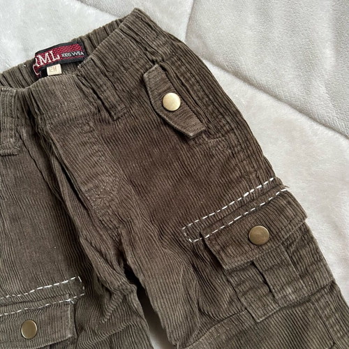 Children's denim set like new, size 12M, Caramel and Orchestra