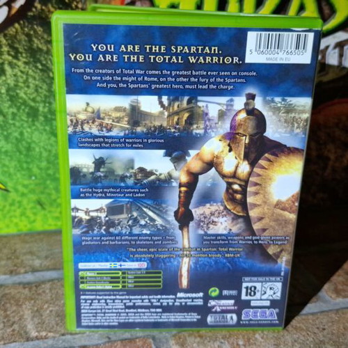 Spartan: Total Warrior Xbox game