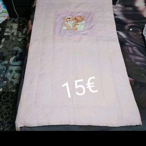 Baby bedding set always, blanket, mosquito net and duvet cover like new